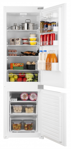 Уцененный двухкамерный встраиваемый холодильник Weissgauff WRKI 178 V (26383) (код:429441)